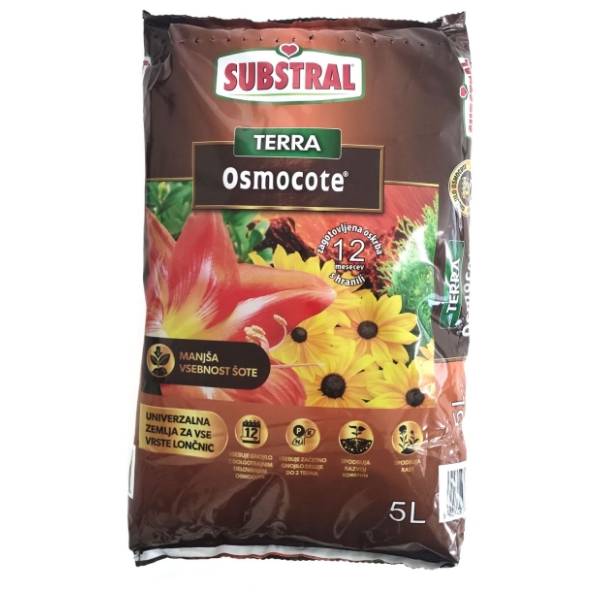 SUBSTRAL Terra osmocote zemlja za cveće 5l
