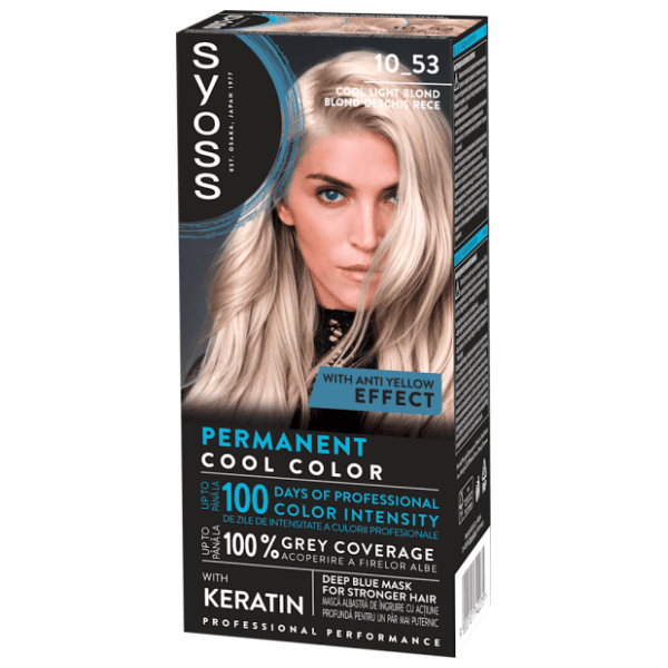 SYOSS Permanent Color farba za kosu 10.53 hladno svetlo plava
