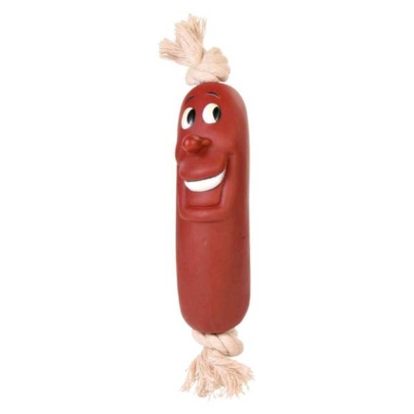 TRIXIE igračka za pse kobasica na kanapu 11cm
