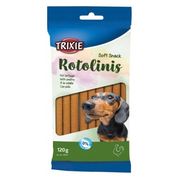TRIXIE Rotolinis poslastica za pse piletina 120g