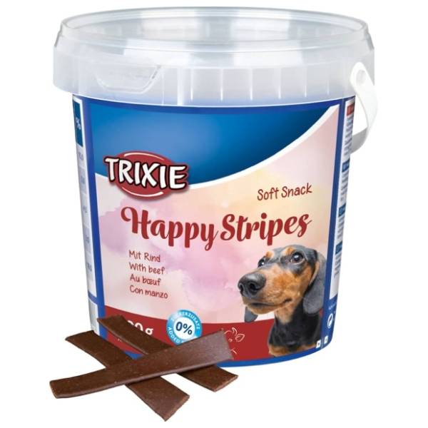 TRIXIE Srećne trake poslastica za pse govedina 500g