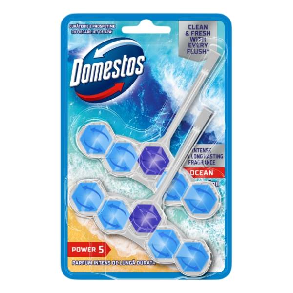 WC osveživač DOMESTOS power 5 ocean 2x55g