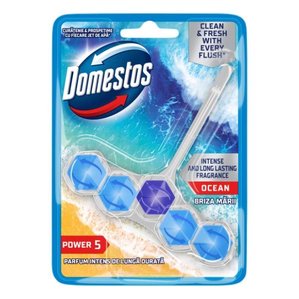 WC osveživač DOMESTOS power 5 ocean 55g