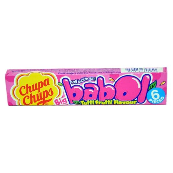 Žvaka CHUPA CHUPS Big babol tuti fruti 27,6g