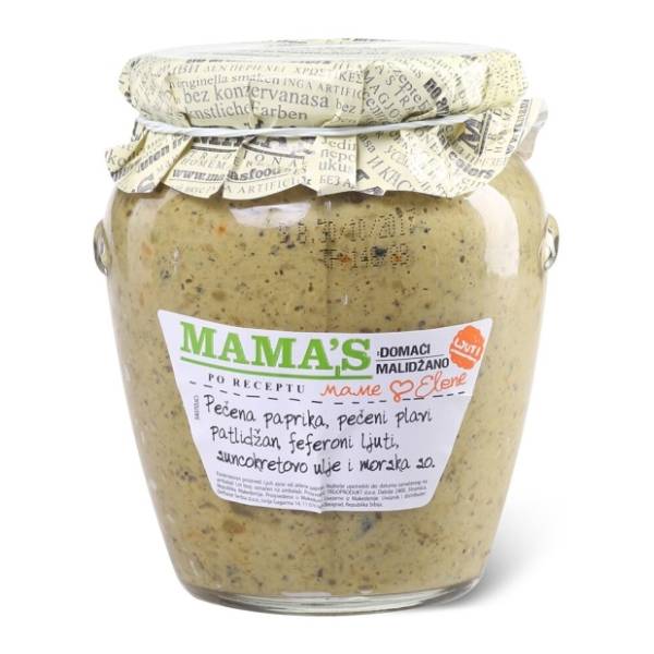 Ajvar MAMA'S Malidžano ljuti 550g