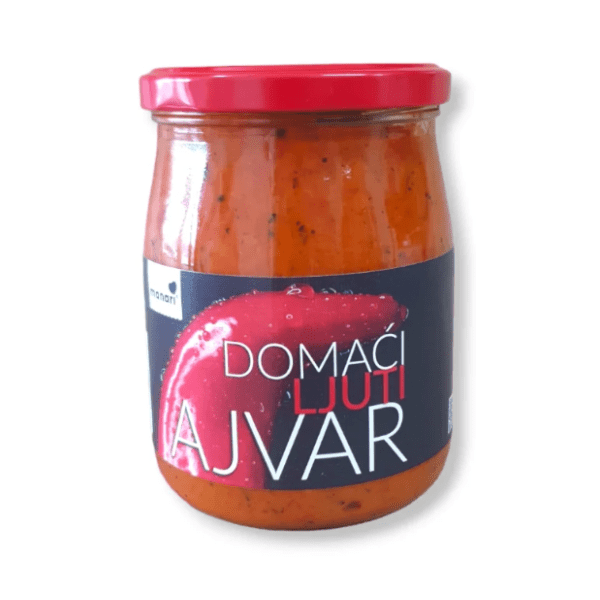Ajvar MANARI domaći ljuti 550g