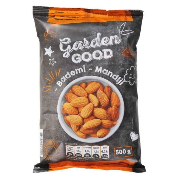 Badem GARDEN  GOOD sirovi 500g