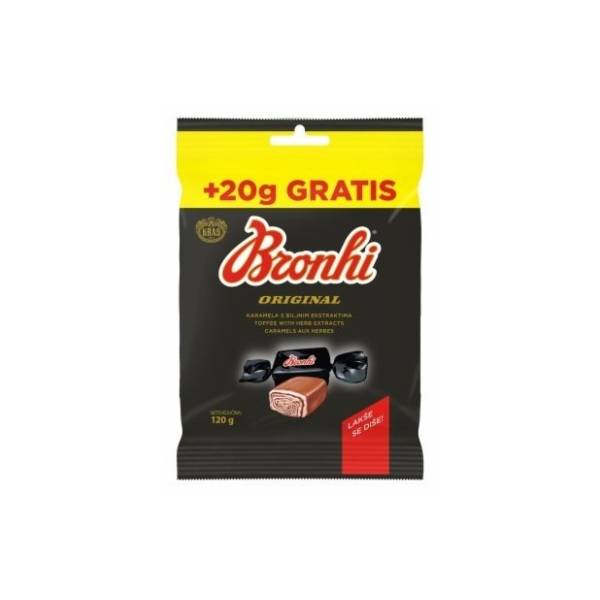Bombone KRAŠ Bronhi original 120g