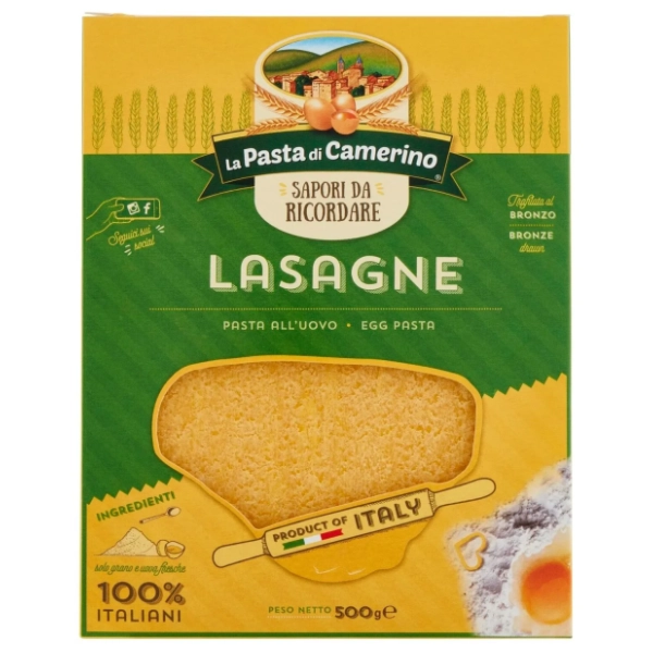 CAMERINO kore za lazanje 500g