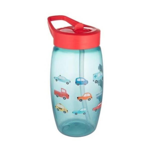 CANPOL BABIES šolja sa savitljivim kljunom Cars 400ml plava