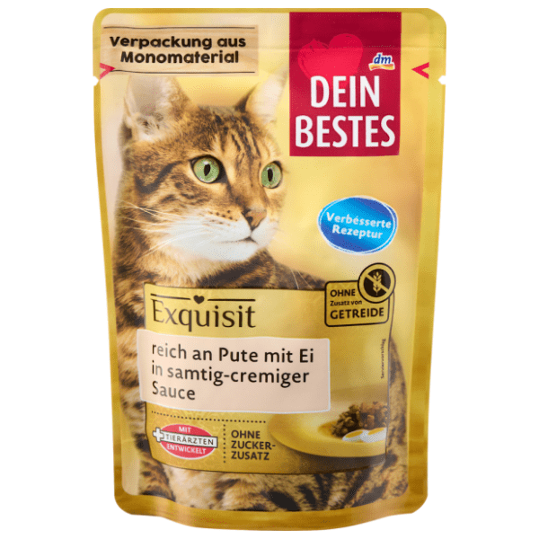 DEIN BESTES Exquisit ćuretina i jaja u umaku od sira 85g