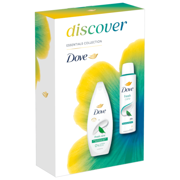 DOVE set Discover fresh (gel za tuširanje i dezodorans)