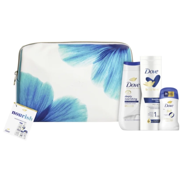DOVE set Nourish (gel za tuširanje,  losion i stik)