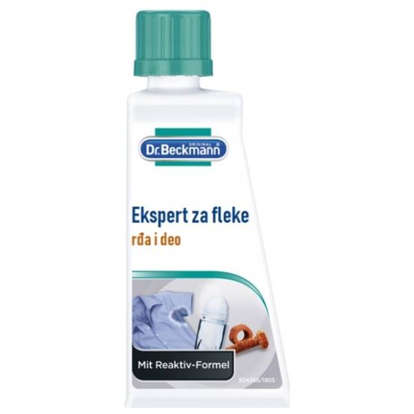 DR.BECKMANN Ekspert za skidanje fleka od rdje i dezodoransa 50ml