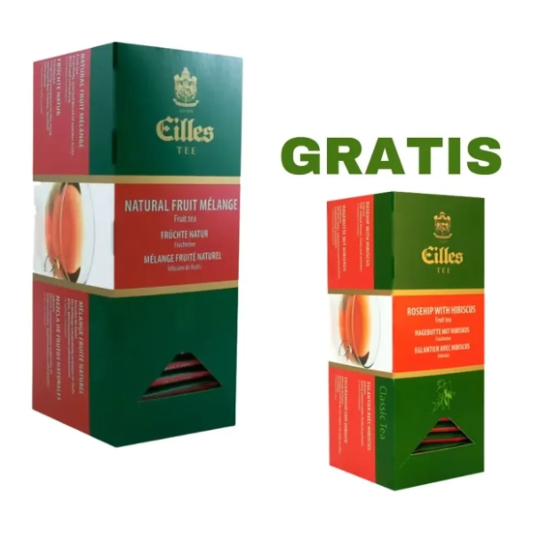 ELLIES čaj Natural Fruit bio 62g +1 gratis