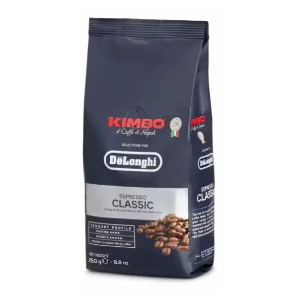 Espresso kafa KIMBO DeLonghi Classic u zrnu 250g