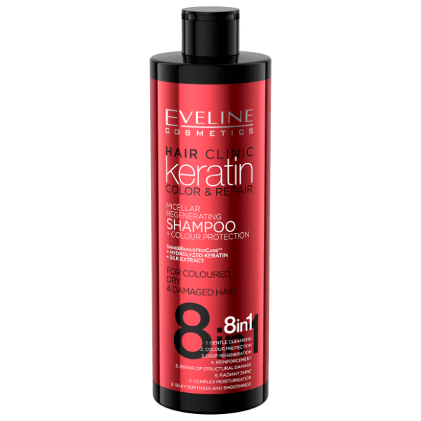 Šampon EVELINE Color repair 8u1 400ml