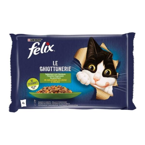FELIX hrana za mačke govedina 85g 2+1 gratis