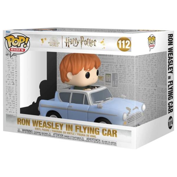 Figura Ron Weasley in flying car  Harry Potter FUNKO