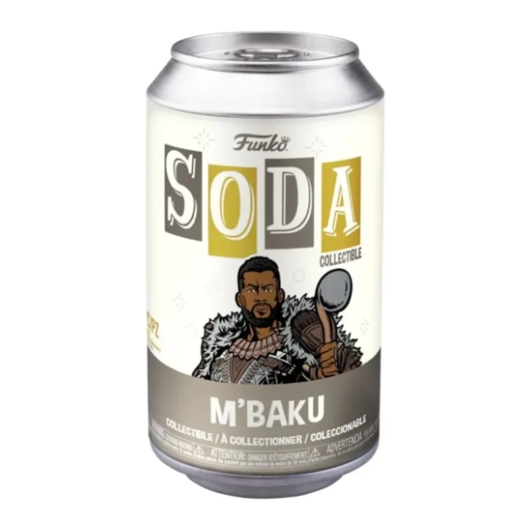 Figura soda  M'Baku Black Panther FUNKO