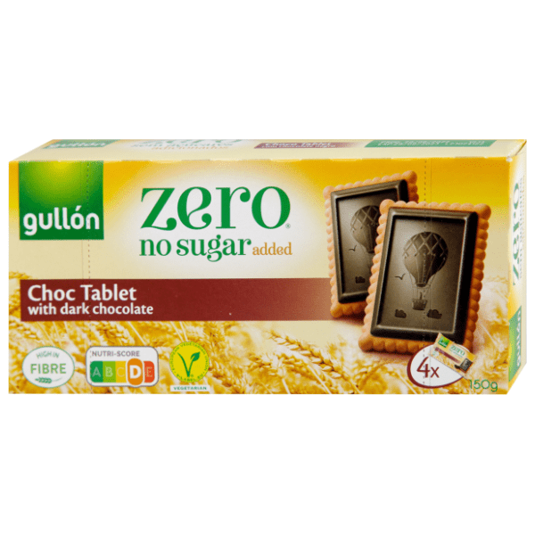 GULLON keks preliven crnom čokoladom 150g