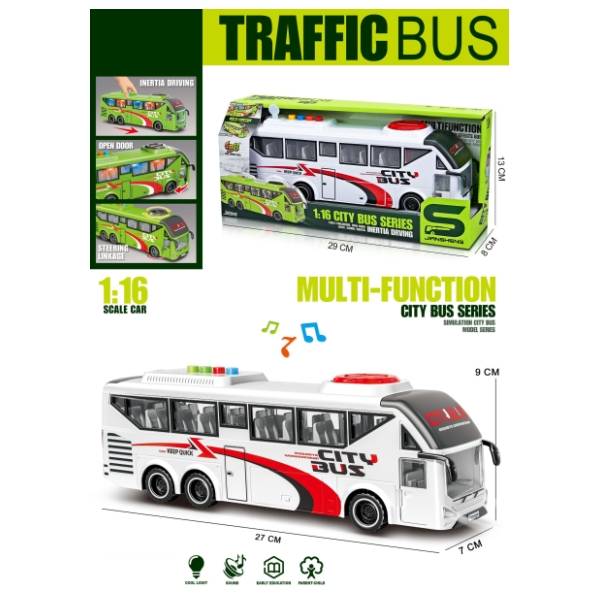 Igračka gradski autobus sa svetlom i zvukom MERX 