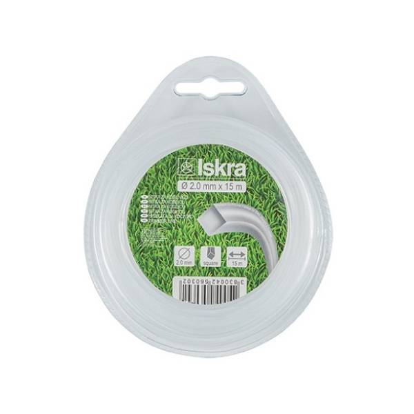 ISKRA NIT2.0x15-kvad sajla za trimer 15m