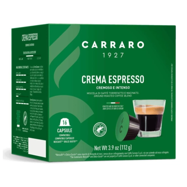 Kapsule za kafu CARRARO Crema espresso 16kom 112g
