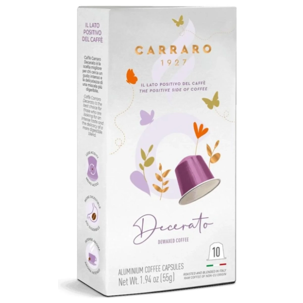 Kapsule za kafu CARRARO Decerato 10kom 52g