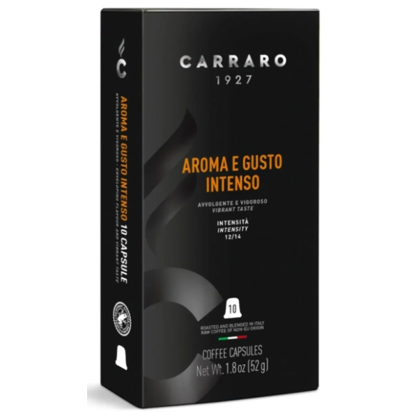 Kapsule za kafu CARRARO Gusto intenso 10kom 52g
