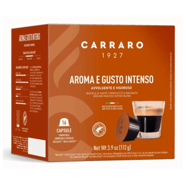 Kapsule za kafu CARRARO Intenso 16kom