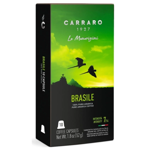  Kapsule za kafu CARRARO Brasile 10kom 52g