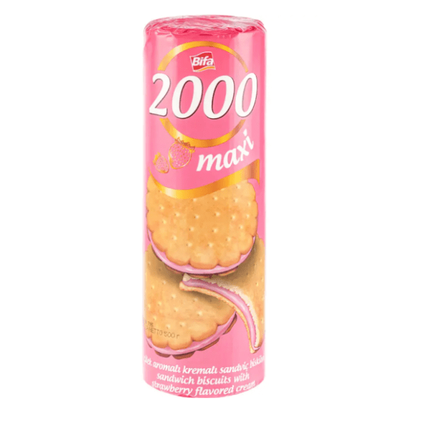 Keks BIFA sendvič jagoda 500g