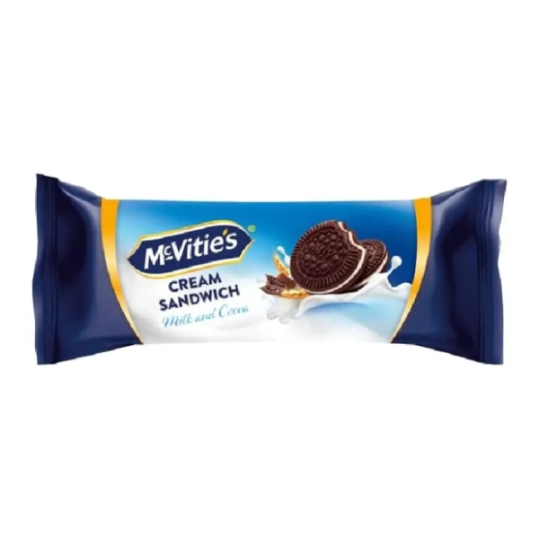 Keks MC VITIES kakao sa mlečnim filom 90g