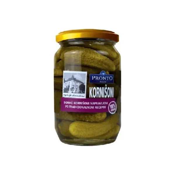 Kornišoni PRONTO 720ml
