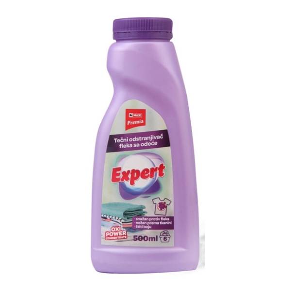 MAXI Premia Oxi power tečni odstranjivač fleka 500ml