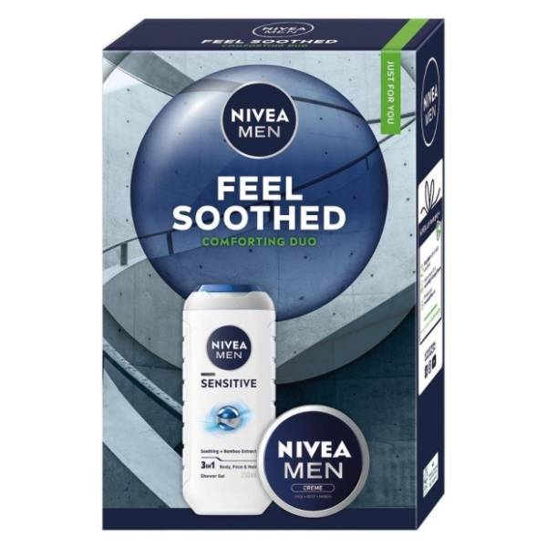 NIVEA Men set Soothed (gel za tuširanje i krema)