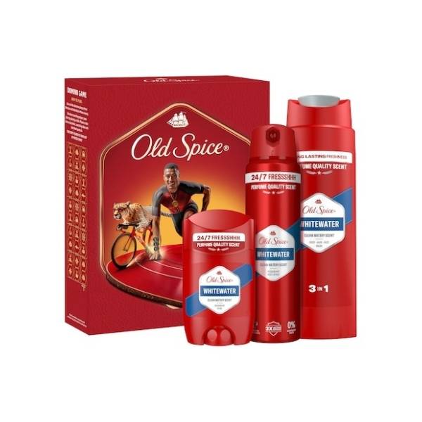 OLD SPICE set Iron man (gel za tuširanje, dezodorans i šampon za kosu)