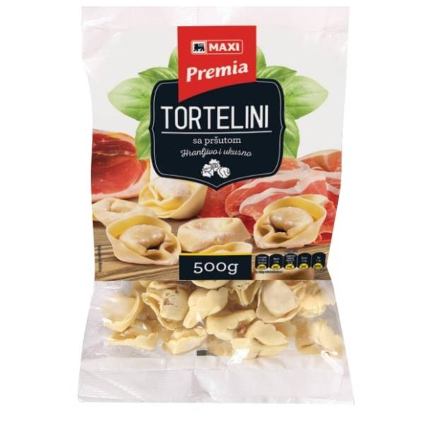 PREMIA tortelini sa pršutom 500g