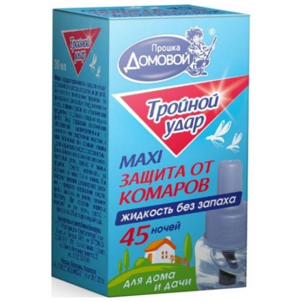 PROŠKA DOMOVOI tečnost protiv insekata trostruki udar 45 noći 