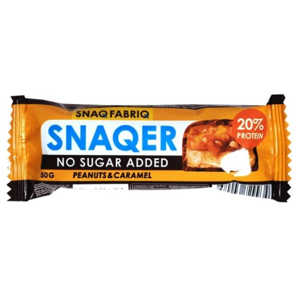 Proteinski bar SNAQER kikiriki i karamela 50g