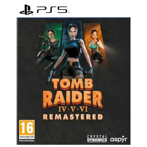 PS5 Tomb Raider IV-VI Remastered Starring Lara Croft