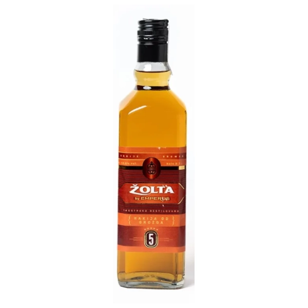 Rakija EMPERUS žolta 0,7l