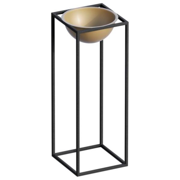 Saksija WALLXPERT Decorative pot 60cm zlatna