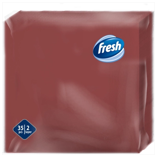 Salvete FRESH bordo 2sloja 35kom