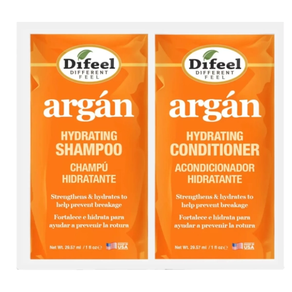 Šampon  i balzam za kosu set DIFEEL argan 2x29,57ml