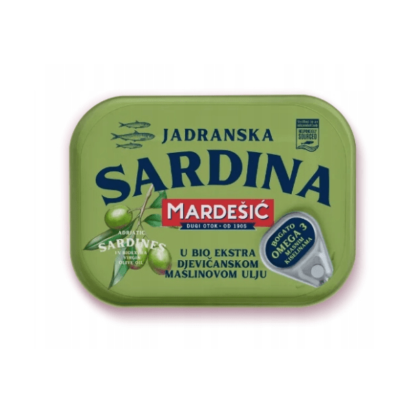 Sardina MARDEŠIĆ jadranska u maslinovom ulju 100g