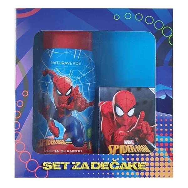 SPIDERMAN set kupka 250ml i toaletna voda 30ml
