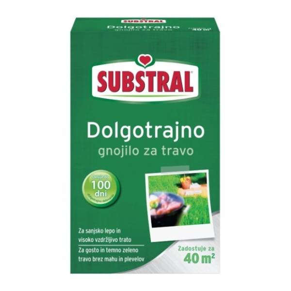 SUBSTRAL đubrivo za travu sa dugotrajnim delovanjem  0,8kg