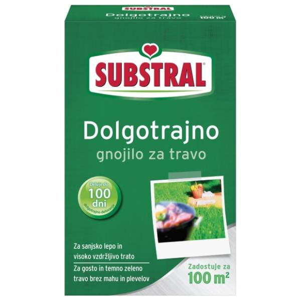 SUBSTRAL đubrivo za travu sa dugotrajnim delovanjem 2kg